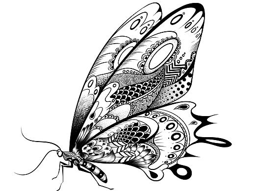 黑白画