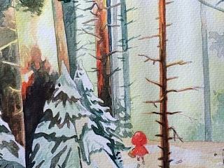 小红帽（个人主页-ZNzE2Njg4NA==） - 创作习作 - 站酷设计师yanghailin7777原创素材 - 站酷ZCOOL