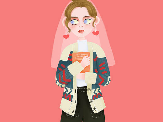 一些插画练习 今年要坚持画画啊♥