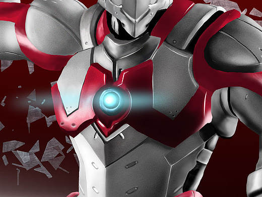 鋼鐵奧特曼-ULTRAMAN（個人主頁-ZMTY3ODMzOTY=） - 兒童插畫 - 站酷設計師畫畫的越越原創(chuàng)素材 - 站酷ZCOOL