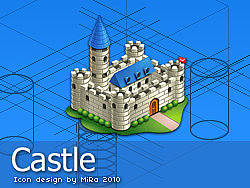 图标设计“Castle”