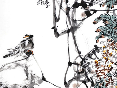 中国美术家协会会员崔树轩花鸟画作品欣赏
