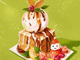 美食 | 临摹吐司冰激凌