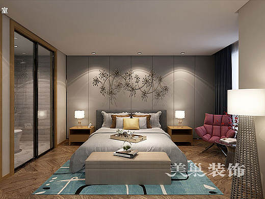 新芒果春天140平四室两厅装修案例