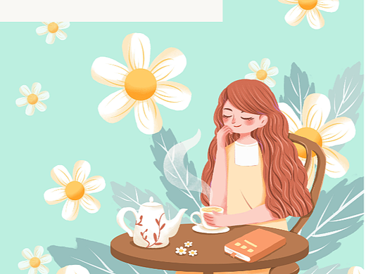 茶类包装插画设计
