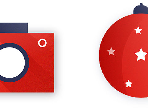 AI临摹练习-磨砂风格图标