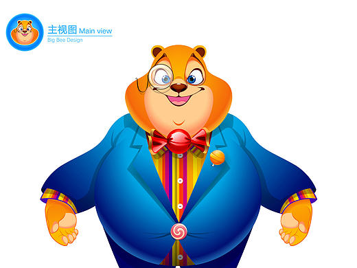 熊博士品牌卡通形象创意设计征集——熊博士泰瑞