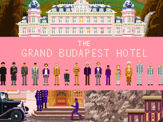 《布达佩斯大饭店pixel》