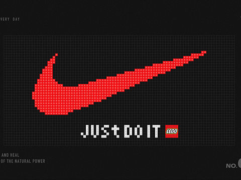 NIKE x LEGO联名海报
