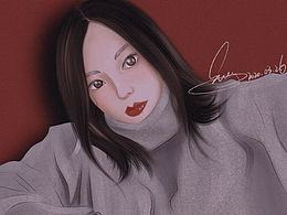 一位美丽的妈妈