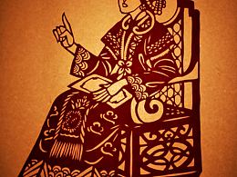 刻纸《金陵十二钗》