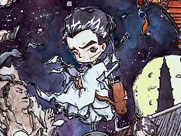 <叁玖>漫画的一些过程还有起稿