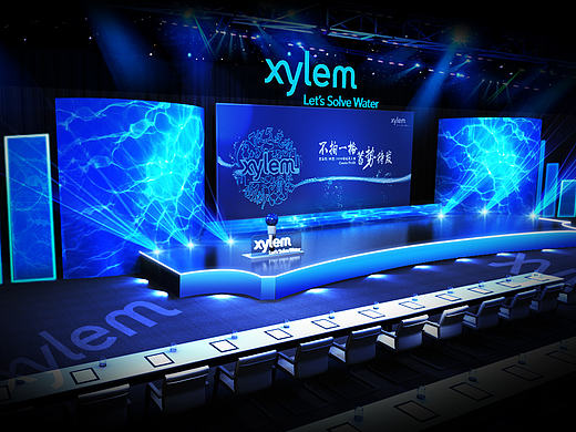 赛莱默 Xylem年会舞美设计