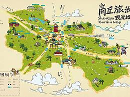 手绘地图