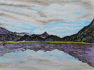 手繪滇藏線上的情書（三）（個人主頁-ZNzQ3Mzg2OA==） - 其他 - 站酷設(shè)計師七七碰原創(chuàng)素材 - 站酷ZCOOL