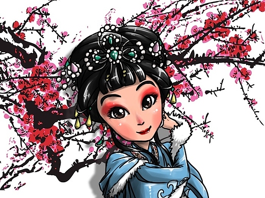 q版潮剧旦角演员【蚁燕丹】