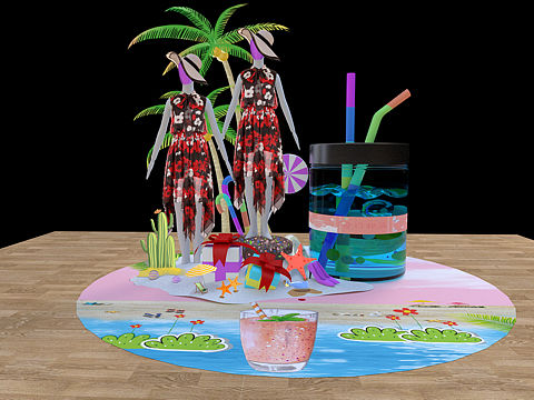 Summer Promotion DP（个人主页-ZMzg2MjA3MzI=） - 展陈设计 - 站酷设计师1152466064原创素材 - 站酷ZCOOL