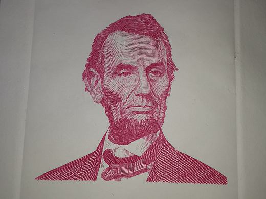 凹版雕刻，紅色林肯（個(gè)人主頁(yè)-ZNTY2MzU3Njg=） - 其他 - 站酷設(shè)計(jì)師拆墻手座原創(chuàng)素材 - 站酷ZCOOL