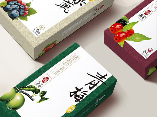 保健品-酵素粉系列包装