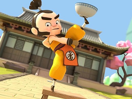 原创3D搞怪国风短片#功夫打饭（个人主页-ZMTQ0MTM1NzI=） - 动画片 - 站酷设计师壹漫IP研究所原创素材 - 站酷ZCOOL