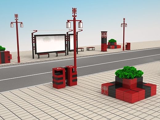 公共设施设计——街具与游乐园