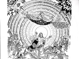 《圣母升天》  手绘练习