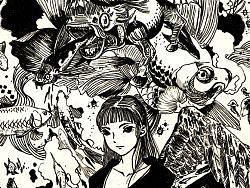 涂鸦随笔《鱼思》