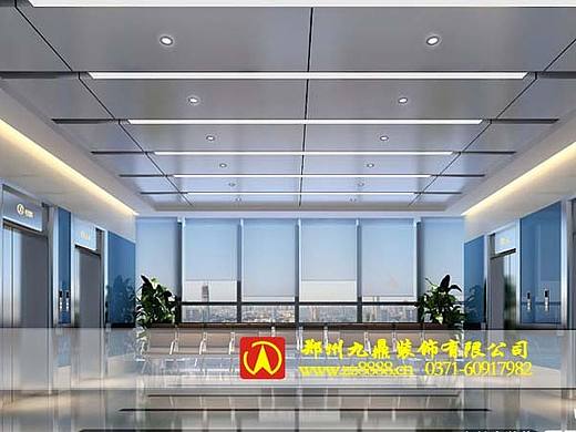 郑州九鼎装饰案例--郑州市第二人民医院办公室装修设计案例