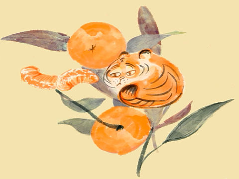 橘子虎（個(gè)人主頁(yè)-ZNTkyNDg1ODQ=） - 兒童插畫 - 站酷設(shè)計(jì)師RUMI潤(rùn)一原創(chuàng)素材 - 站酷ZCOOL