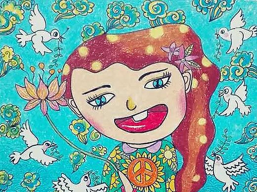 和平春之神（个人主页-ZMTUzMzA2ODg=） - 其他手工艺 - 站酷设计师goodada原创素材 - 站酷ZCOOL