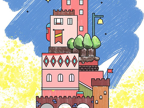 啦啦啦（个人主页-ZMjEwMzc3MDQ=） - 儿童插画 - 站酷设计师盐蛋蛋的大千世界原创素材 - 站酷ZCOOL