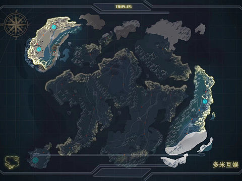 城市板块游戏设定 产品包装盒