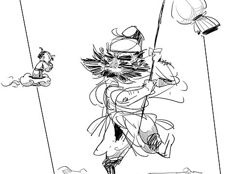 3月部分涂鸦作品～