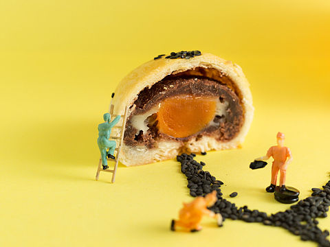 祝阔爱 可可爱爱的蛋黄酥