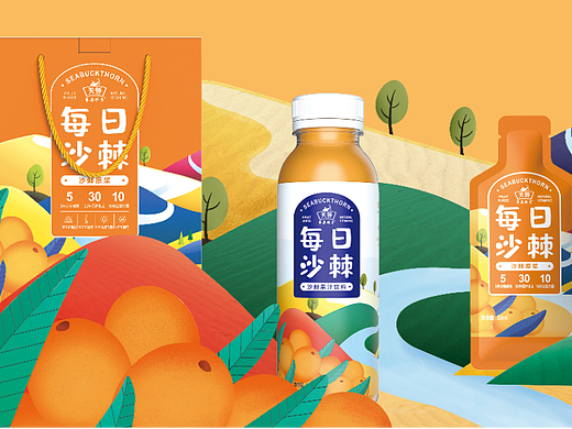 每日沙棘，多彩沙漠 | 天骄沙棘品牌包装设计