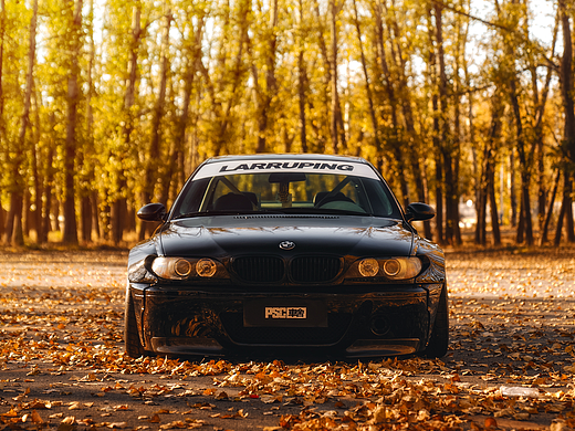 汽车摄影：BMW E46 PANDEM 
