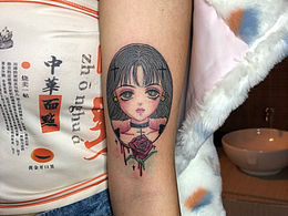 第一个纹身作品～