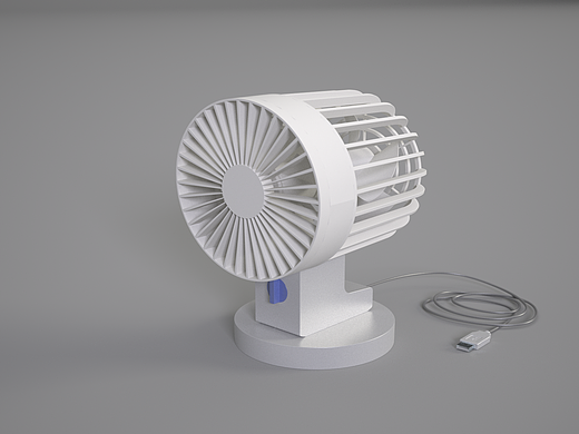 Maxwell渲染练习小风扇