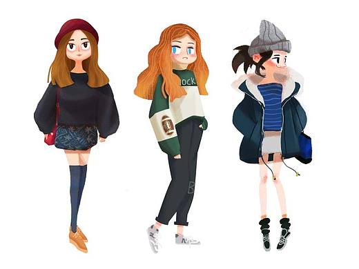 人物涂~~~（個人主頁-ZMTk0MTU3MDg=） - 創(chuàng)作習作 - 站酷設計師wing筱穎L原創(chuàng)素材 - 站酷ZCOOL