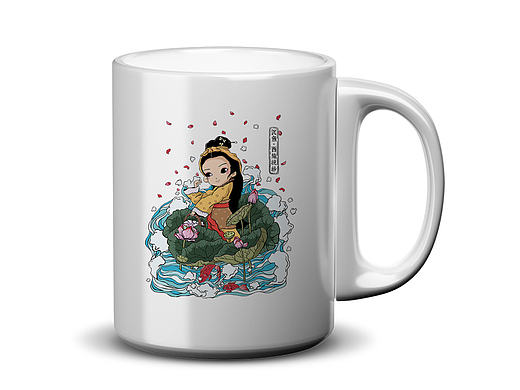 成语文创系列产品：西施浣纱