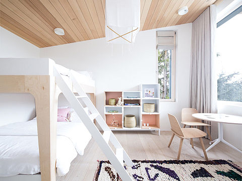 很舒服的一个儿童房