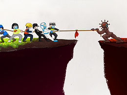 众志成城盼春来