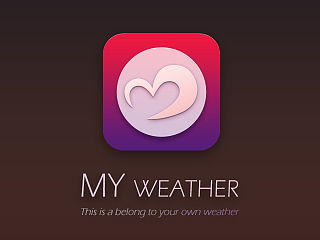 MY Weather App 闪屏设计