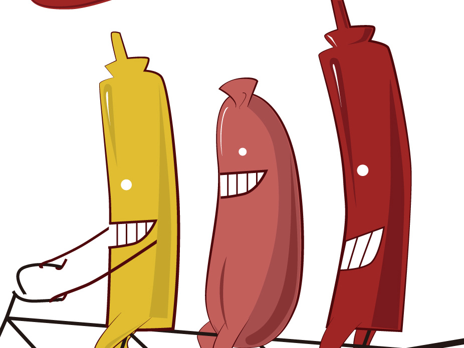 hot dog car_AlisaBBQ站酷ZCOOL