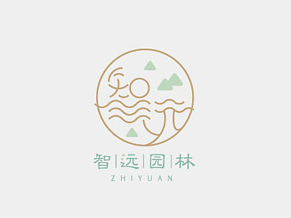 园林logo