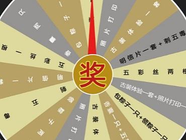 八达岭古长城景区活动转盘设计