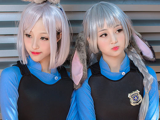 疯狂动物城-Judy拟人x3-cosplay