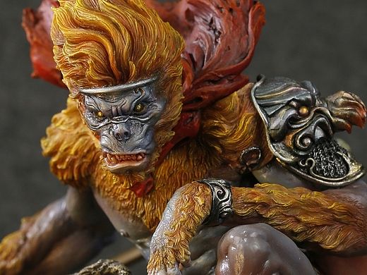 末那x寺田克也丨《大猿王》手办出世！华丽魔性暴力美学