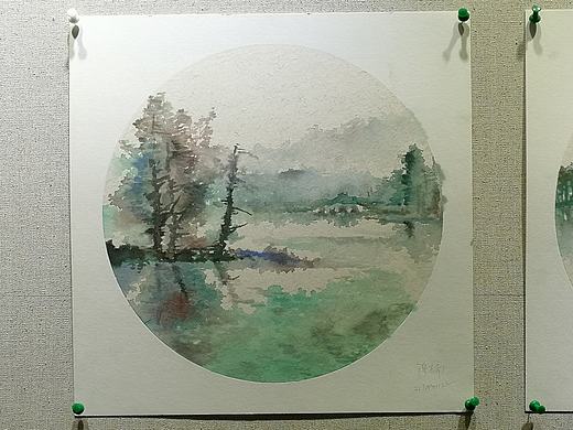 仙居写生（个人主页-ZMzYxMDIxNTY=） - 创作习作 - 站酷设计师穆尔烟原创素材 - 站酷ZCOOL