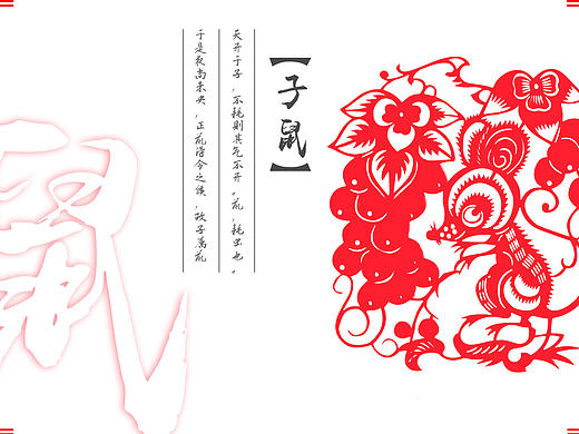 十二生肖明信片